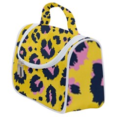 Leopard-print-seamless-pattern Satchel Handbag