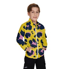 Leopard-print-seamless-pattern Kids  Windbreaker