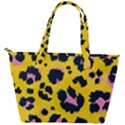 Leopard-print-seamless-pattern Back Pocket Shoulder Bag  View2