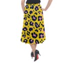 Leopard-print-seamless-pattern Midi Mermaid Skirt View2