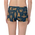 Dark-seamless-pattern-symbols-landmarks-signs-egypt Reversible Boyleg Bikini Bottoms View4