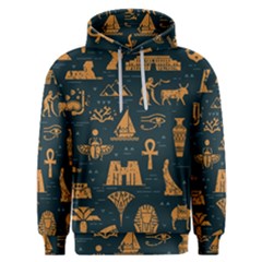 Dark-seamless-pattern-symbols-landmarks-signs-egypt Men s Overhead Hoodie