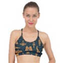 Dark-seamless-pattern-symbols-landmarks-signs-egypt Basic Training Sports Bra View1