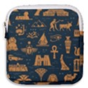 Dark-seamless-pattern-symbols-landmarks-signs-egypt Mini Square Pouch View1