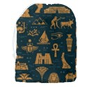 Dark-seamless-pattern-symbols-landmarks-signs-egypt Drawstring Pouch (3XL) View2