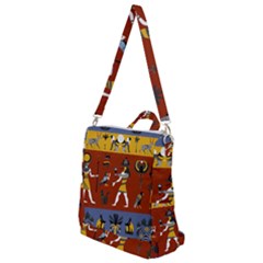 Ancient-egyptian-religion-seamless-pattern Crossbody Backpack