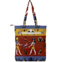 Ancient-egyptian-religion-seamless-pattern Double Zip Up Tote Bag View2