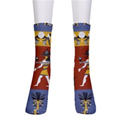 Ancient-egyptian-religion-seamless-pattern Crew Socks