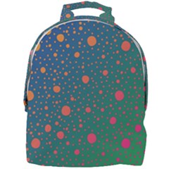 Color Pattern Dot Scrapbooking Mini Full Print Backpack by Wegoenart