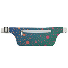 Color Pattern Dot Scrapbooking Active Waist Bag by Wegoenart