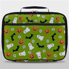 Pattern Seamless Halloween Fall Full Print Lunch Bag by Wegoenart