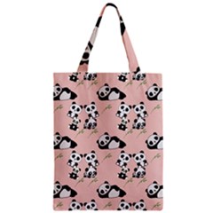 Pandas Pattern Panda Bear Zipper Classic Tote Bag by Wegoenart