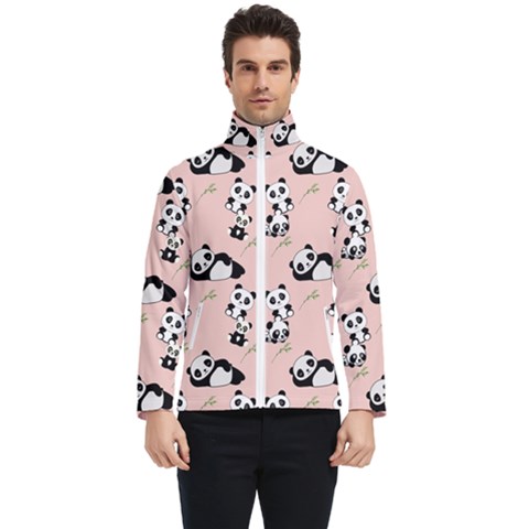 Pandas Pattern Panda Bear Men s Bomber Jacket by Wegoenart