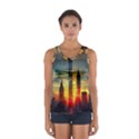 New York City Sunset Dusk Twilight Sport Tank Top  View1