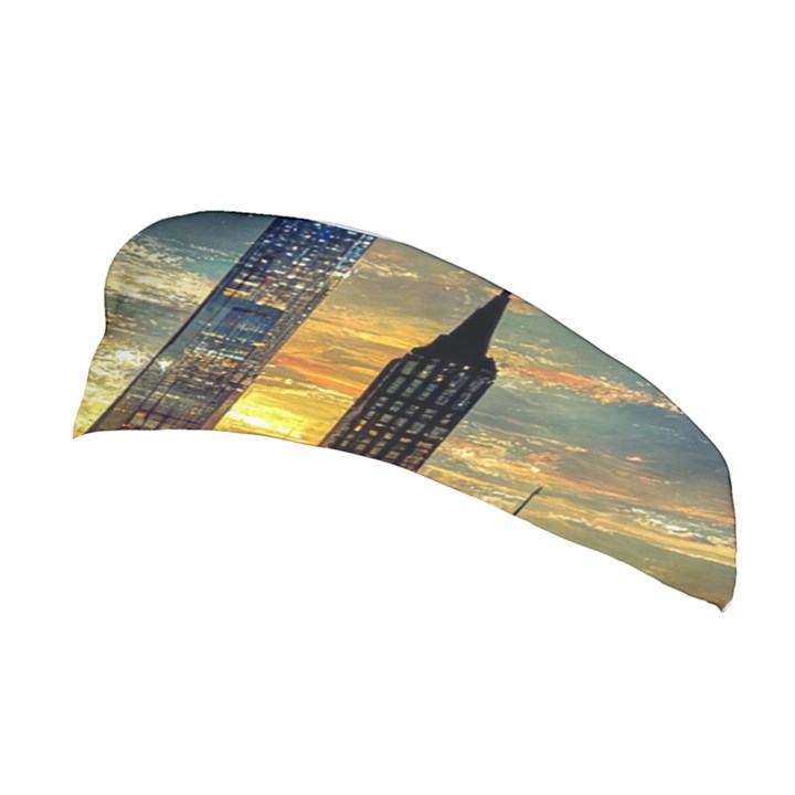 New York City Sunset Dusk Twilight Stretchable Headband