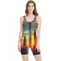 New York City Sunset Dusk Twilight Women s Wrestling Singlet View1