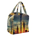 New York City Sunset Dusk Twilight Boxy Hand Bag View3