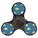 Seamless Pattern Ufo With Star Space Galaxy Background Finger Spinner View2