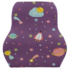 Space Travels Seamless Pattern Vector Cartoon Car Seat Back Cushion  by Wegoenart