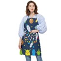 Big Set Cute Astronaut Space Planet Star Alien Rockets Ufo Constellation Satellite Moon Pocket Apron View1