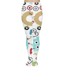 Seamless Pattern Vector With Funny Robot Cartoon Tights by Wegoenart