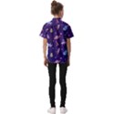 Space Seamless Pattern Kids  Short Sleeve Shirt View2