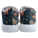 Rocketship Astronaut Space Seamless Pattern Women Athletic Shoes View4