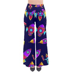 Space Pattern So Vintage Palazzo Pants by Wegoenart