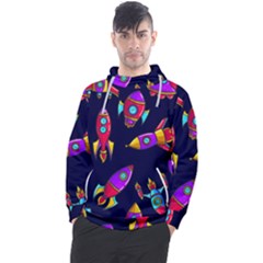 Space Pattern Men s Pullover Hoodie by Wegoenart