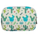 Cactus Succulent Floral Seamless Pattern Make Up Pouch (Small) View2