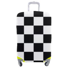 Chess Board Background Design Luggage Cover (medium) by Wegoenart