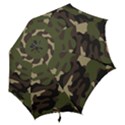 Texture-military-camouflage-repeats-seamless-army-green-hunting Hook Handle Umbrellas (Large) View2