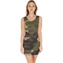 Texture-military-camouflage-repeats-seamless-army-green-hunting Bodycon Dress View1