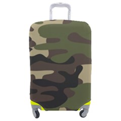 Texture-military-camouflage-repeats-seamless-army-green-hunting Luggage Cover (medium) by Wegoenart