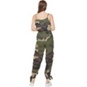 Texture-military-camouflage-repeats-seamless-army-green-hunting Sleeveless Tie Ankle Chiffon Jumpsuit View2