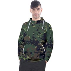 Military-background-grunge-style Men s Pullover Hoodie by Wegoenart