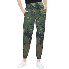 Military-background-grunge-style Tapered Pants by Wegoenart