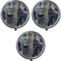 Men Taking Photos Of Greek Goddess Mini Round Pill Box (Pack of 3) View1