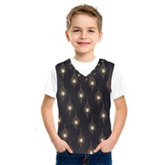 Light On Damask Kids  Basketball Tank Top by ConteMonfrey