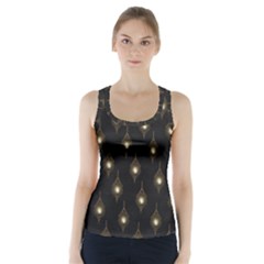 Light On Damask Racer Back Sports Top by ConteMonfrey