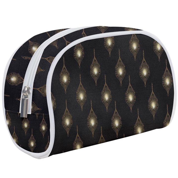 Light On Damask Make Up Case (Large)