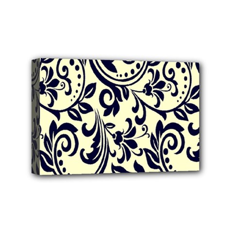 Tribal Flowers Mini Canvas 6  X 4  (stretched) by ConteMonfrey