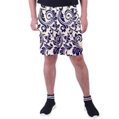 Tribal Flowers Men s Pocket Shorts by ConteMonfrey