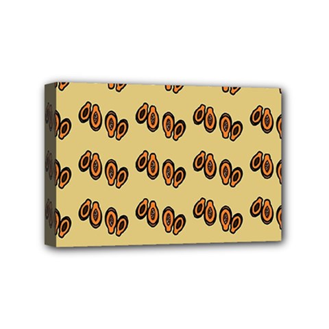 Pastel Papaya Mini Canvas 6  X 4  (stretched) by ConteMonfrey