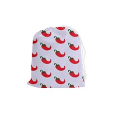 Small Peppers Drawstring Pouch (Medium)