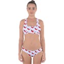 Small Peppers Cross Back Hipster Bikini Set View1