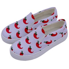 Small Peppers Kids  Canvas Slip Ons by ConteMonfrey