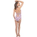 Small Peppers Halter Front Plunge Swimsuit View2