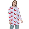 Small Peppers Women s Long Oversized Pullover Hoodie View1