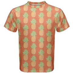 Pineapple Orange Pastel Men s Cotton Tee by ConteMonfrey